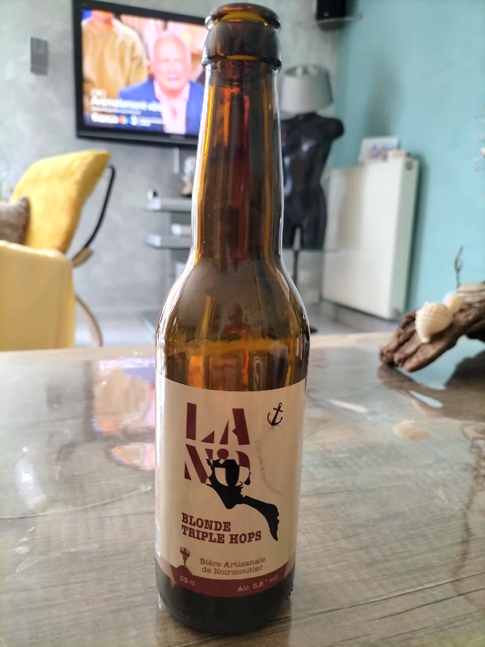 La N'O Blonde 3 Hops, Brasserie La N'O (De L'Île De Noirmoutier)