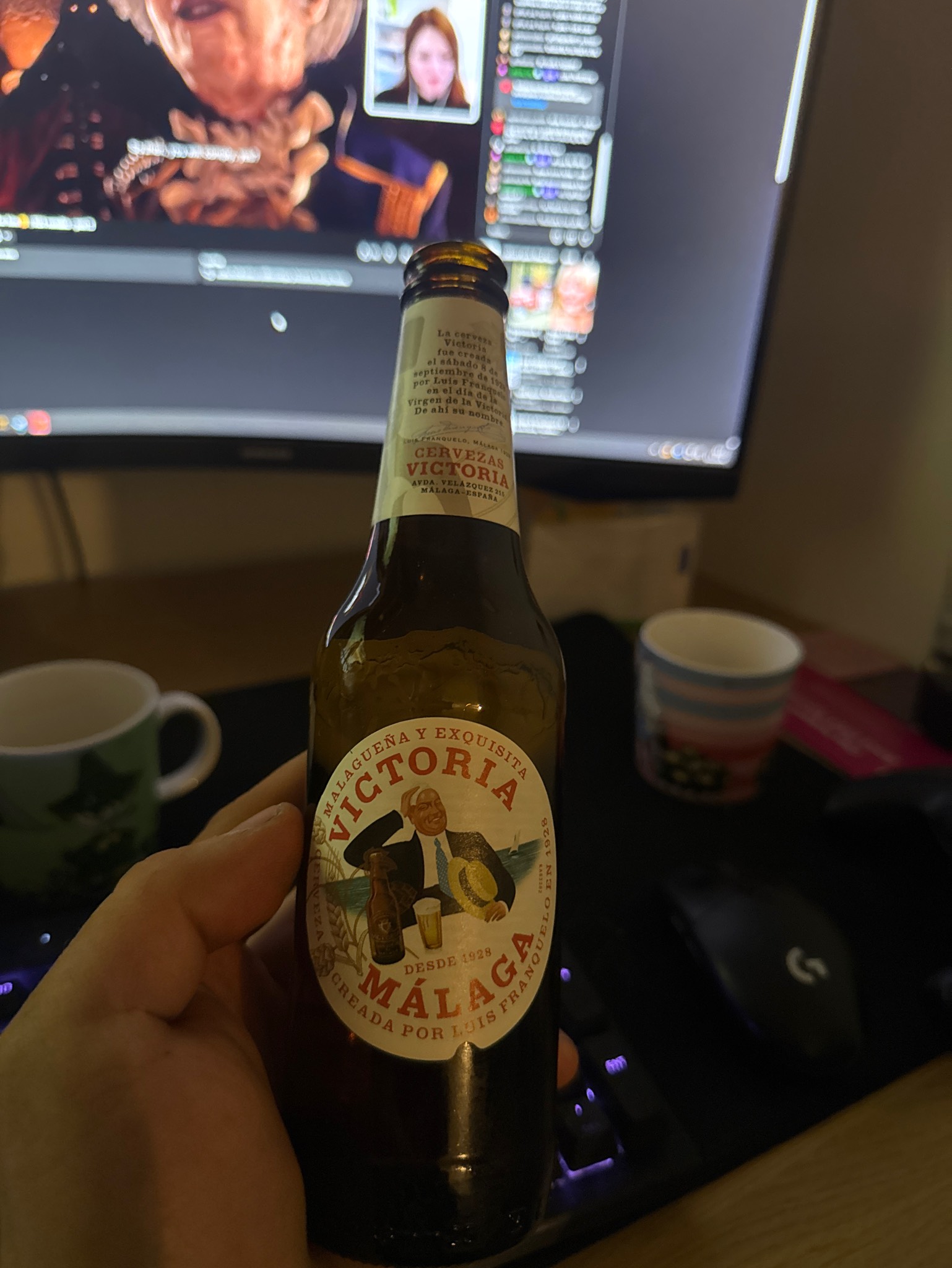 Victoria Málaga, Cervezas Victoria 1928 (Damm)