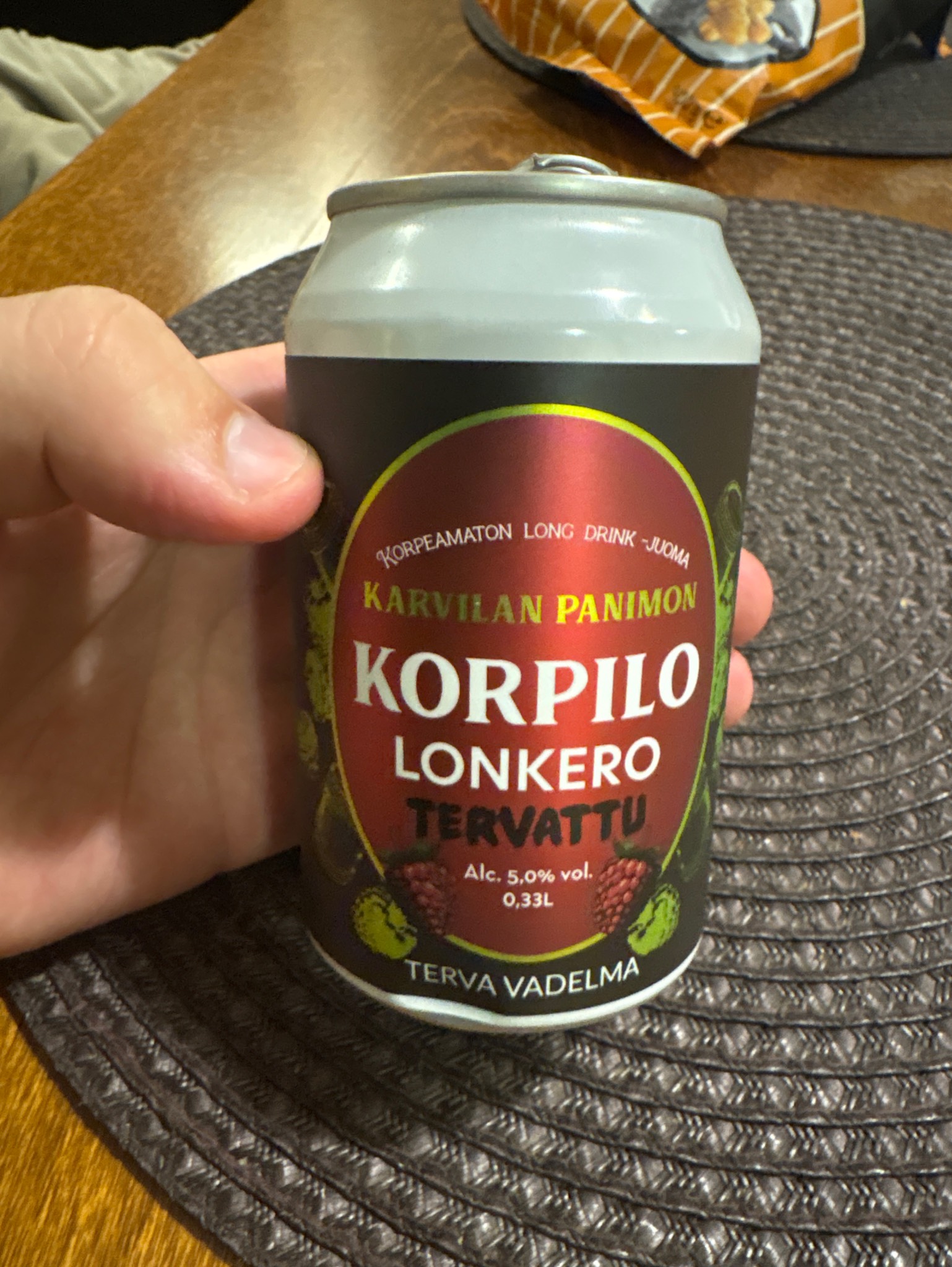 Korpilo Tervattu Terva Vadelma, Finland