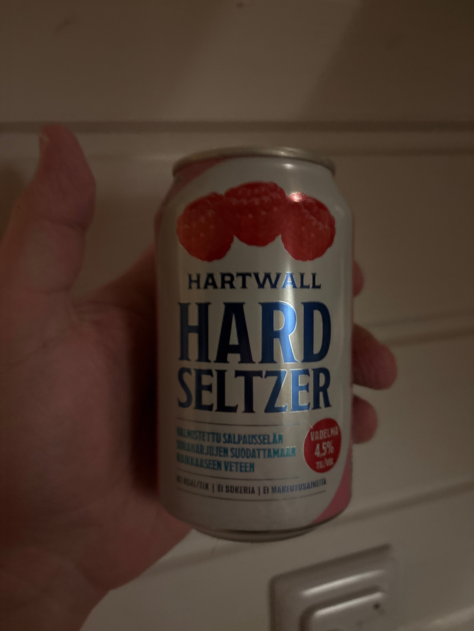 Hartwall Hard Seltzer Vadelma, Finland