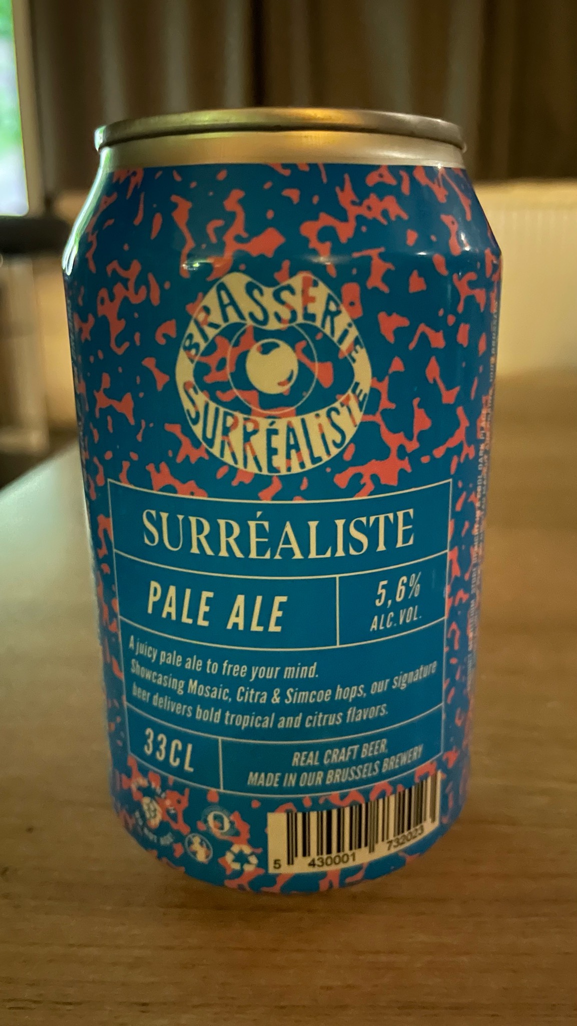Surréaliste Pale Ale, Brasserie Surréaliste
