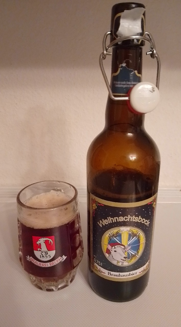 Weihnachtsbock, Kühler Krug