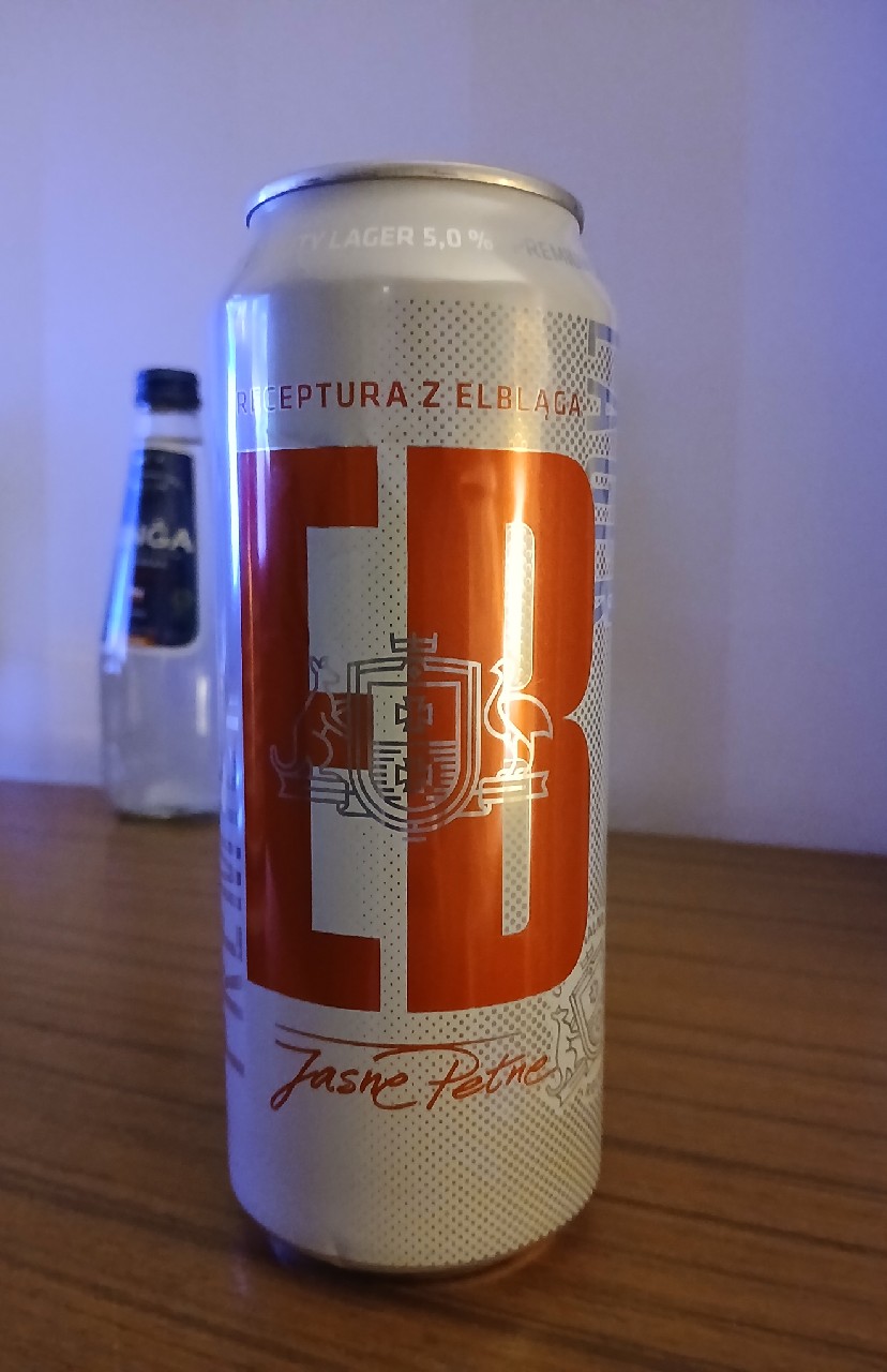 EB Natural Premium Quality Beer, Poland