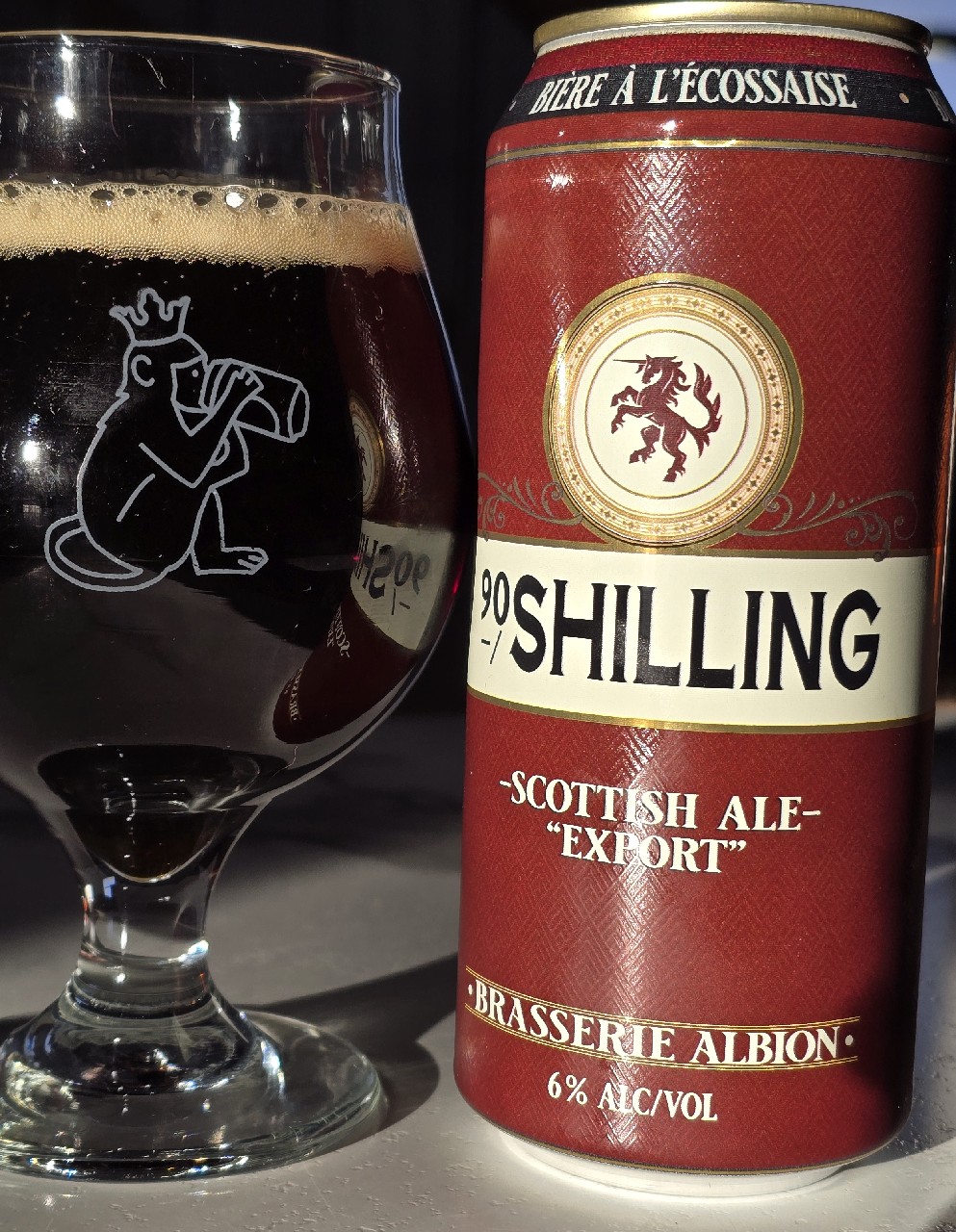 90 SHILLING, Brasserie Artisanale Albion