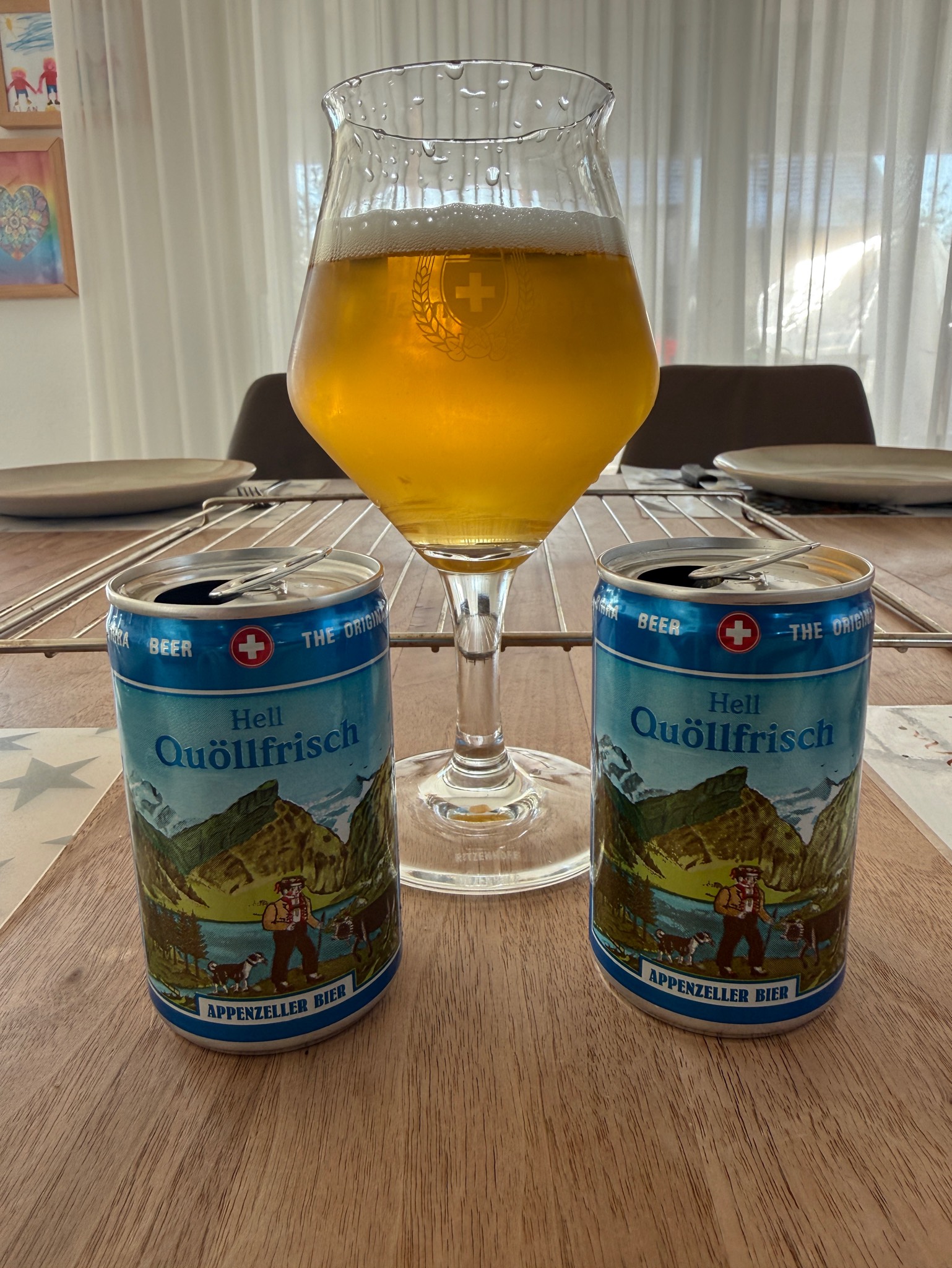 Hell Quöllfrisch, Brauerei Locher (Appenzeller)