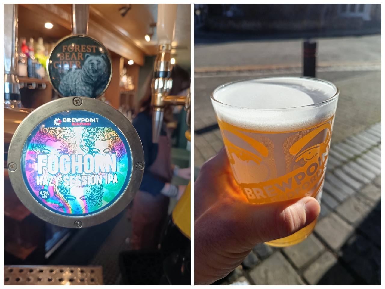 Foghorn Hazy Session, Brewpoint Brewery (Wells & Co)