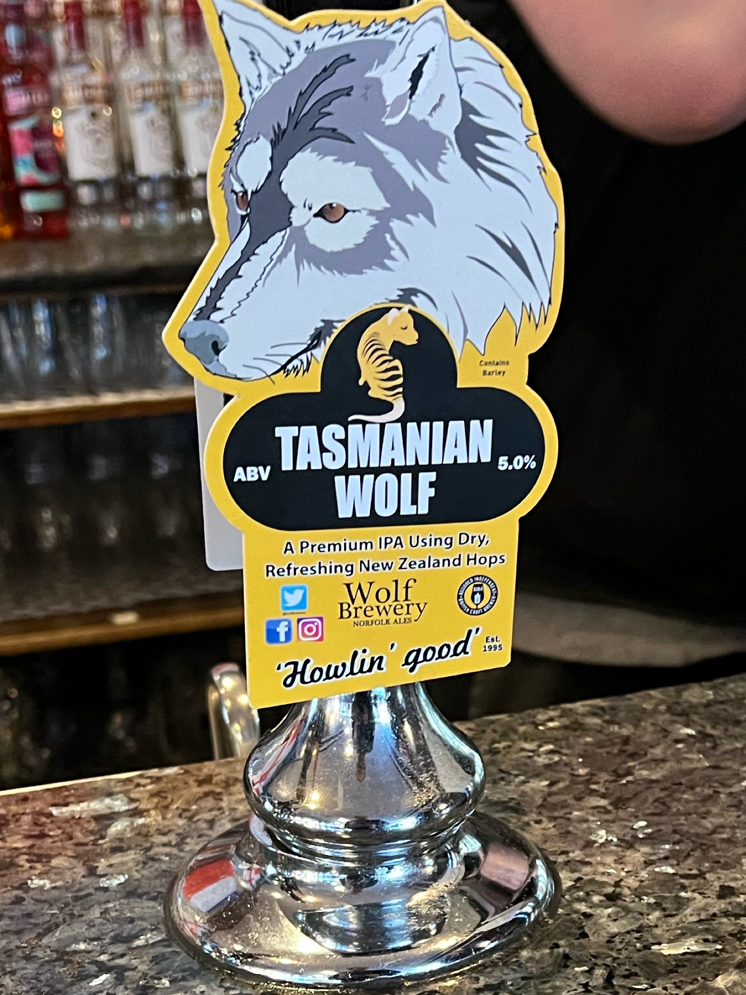 Tasmanian Wolf, The Wolf Brewery