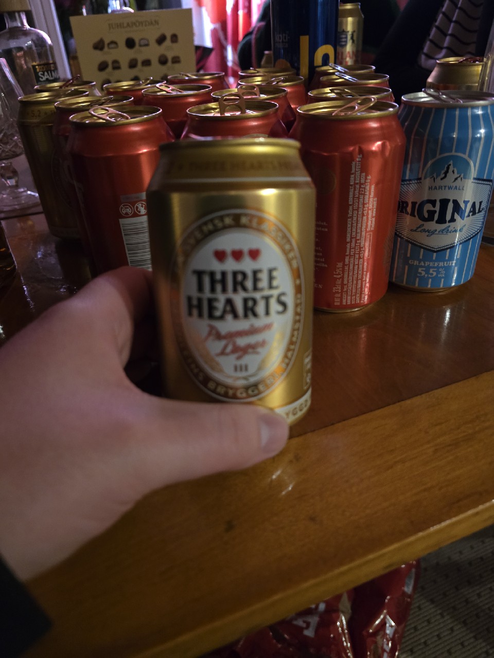 Three Hearts Premium Lager, Sweden