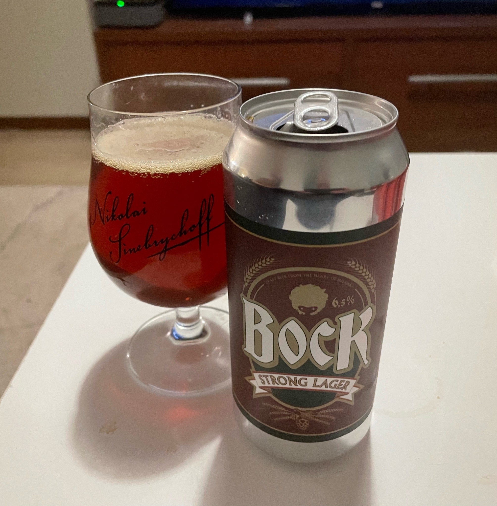 Bock Strong Lager, Finland