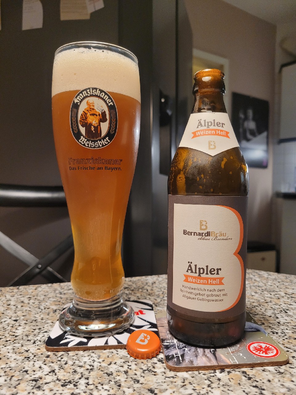 Älpler Weizen Hell, Bernardi Bräu