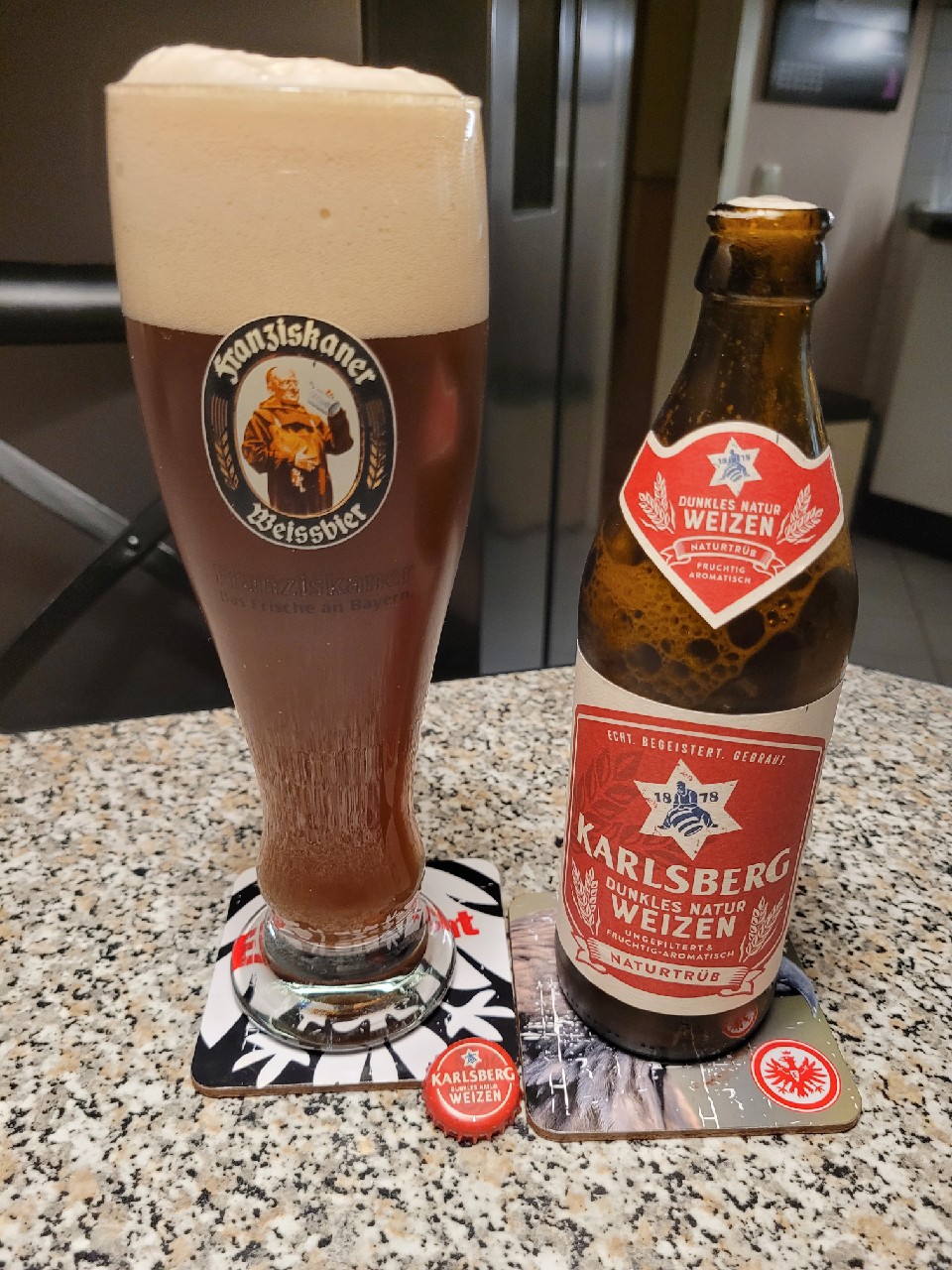 Karlsberg Dunkles Natur Weizen, Karlsberg Brauerei