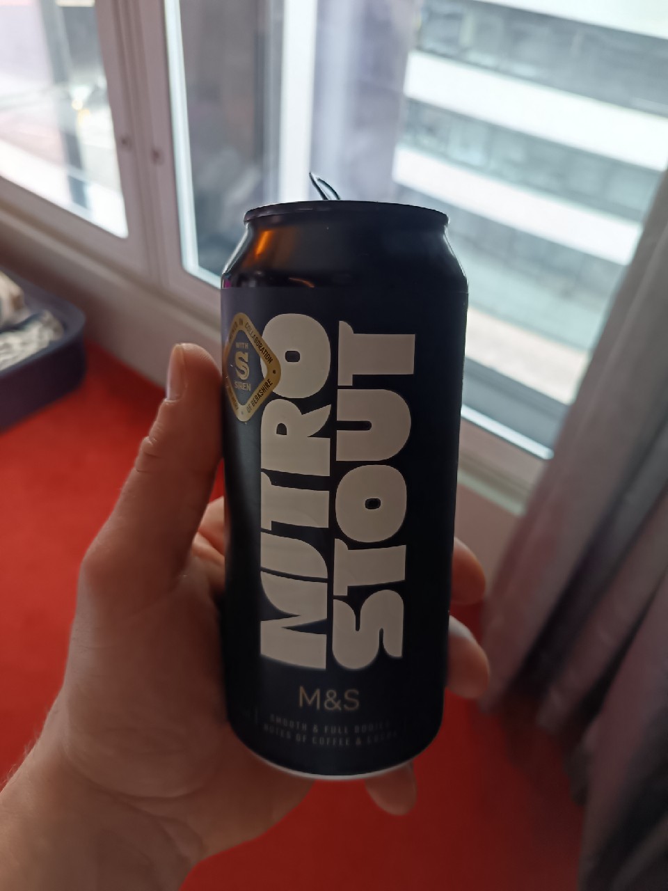 M&S Nitro Stout, Siren Craft Brew