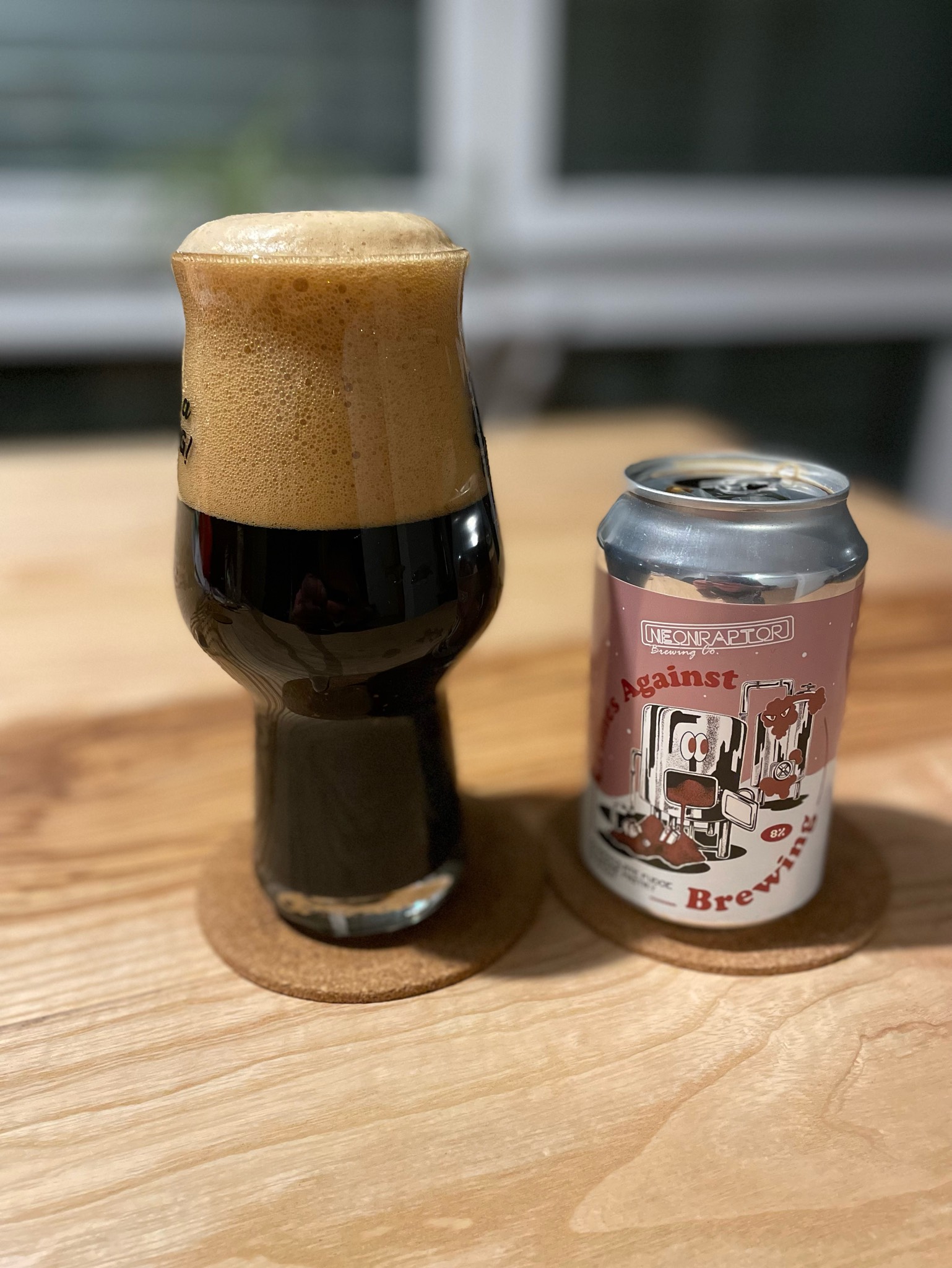 Crimes Against Brewing: Chocolate Fudge Sundae Pastry Stout, Neon Raptor Brewing Co.