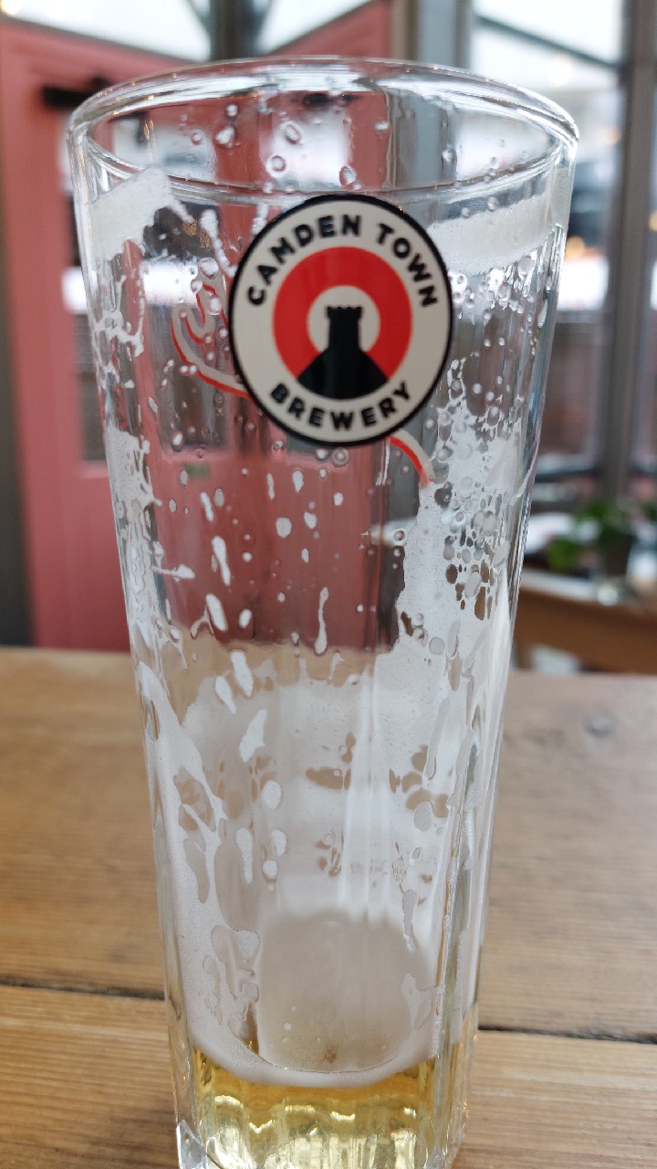 Camden Unfiltered Hells, Camden Town Brewery (AB InBev)