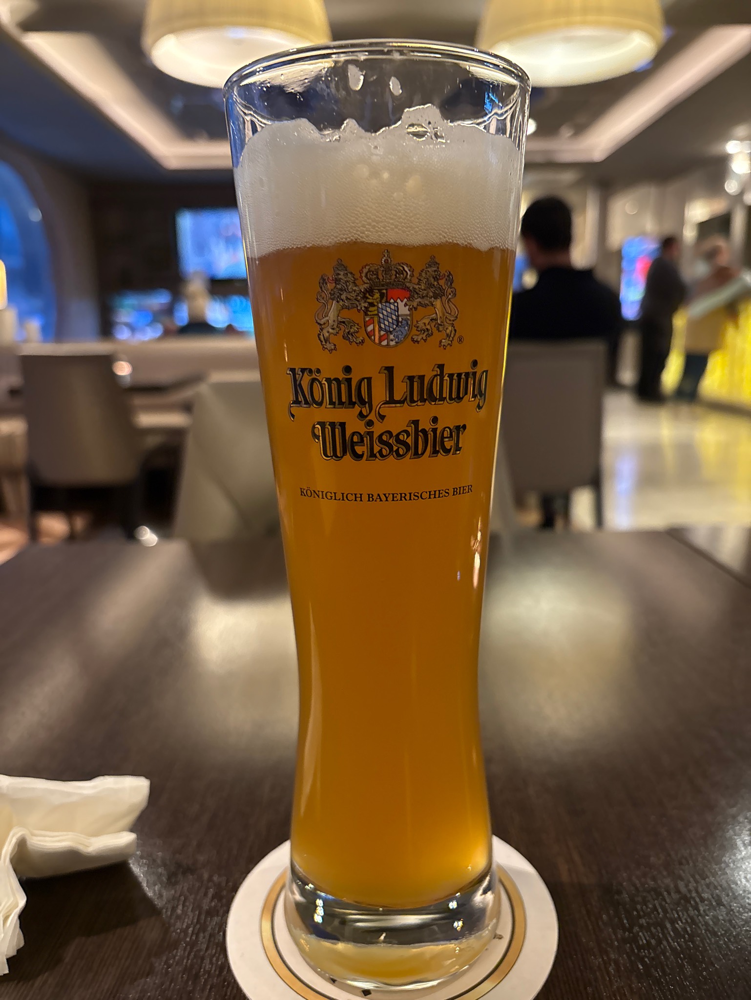 König Ludwig Weissbier Alkoholfrei, König Ludwig Schlossbrauerei Kaltenberg (Warsteiner)