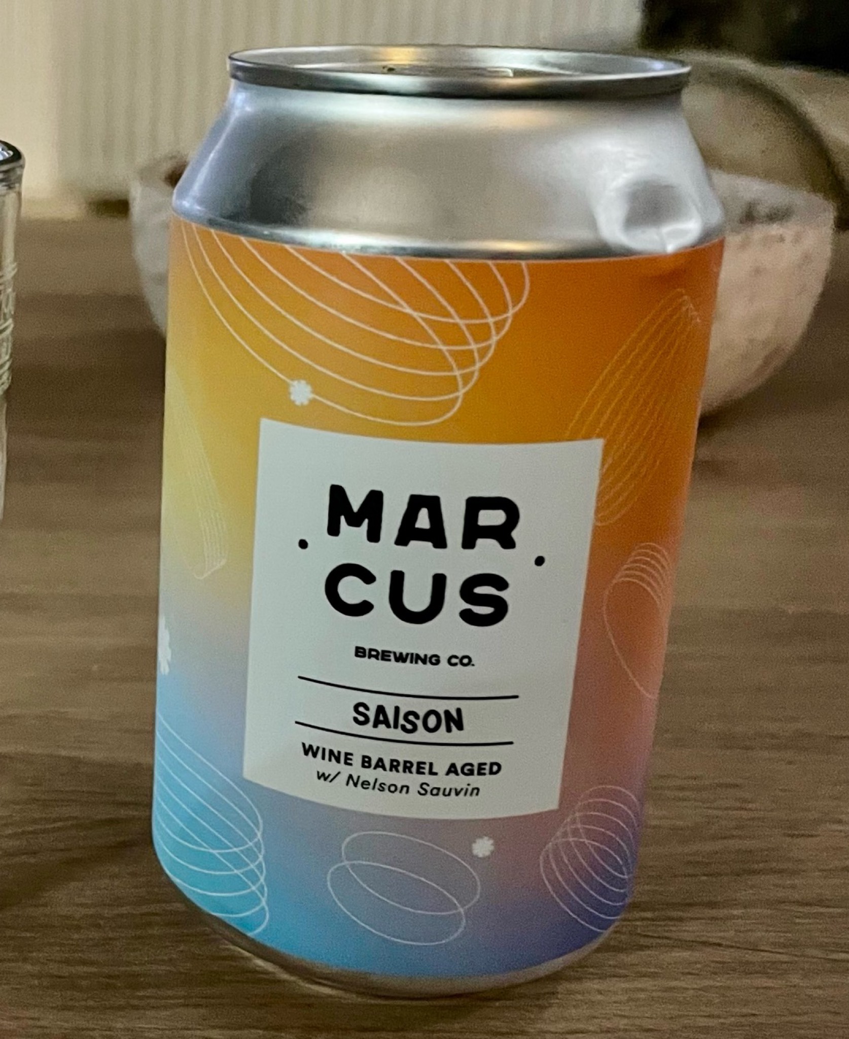 Marcus Beer Barrel Age Nelson Sauvin, Marcusbeer