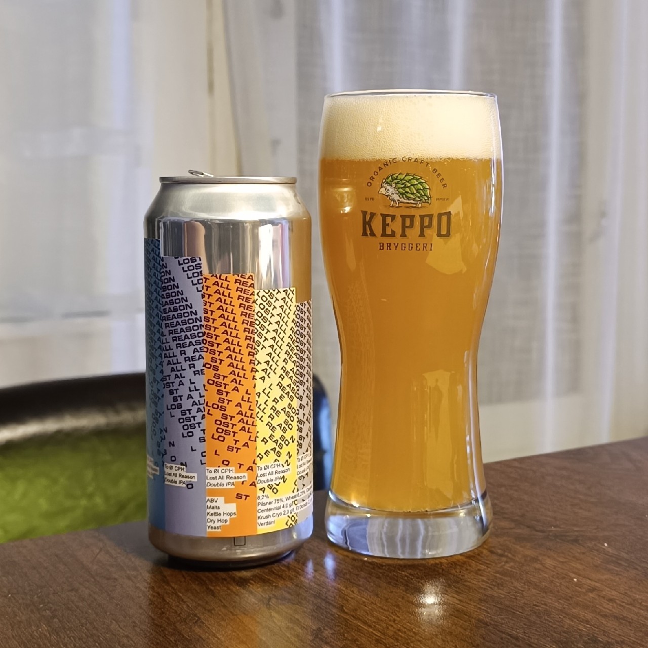 Lost All Reason Double IPA, Denmark