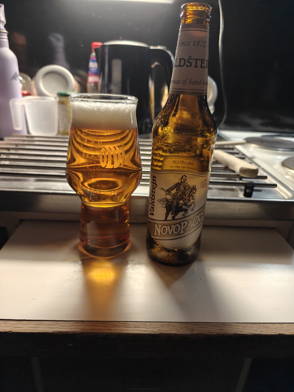 Novopacké Pivo 16° Valdštejn, Czech Republic