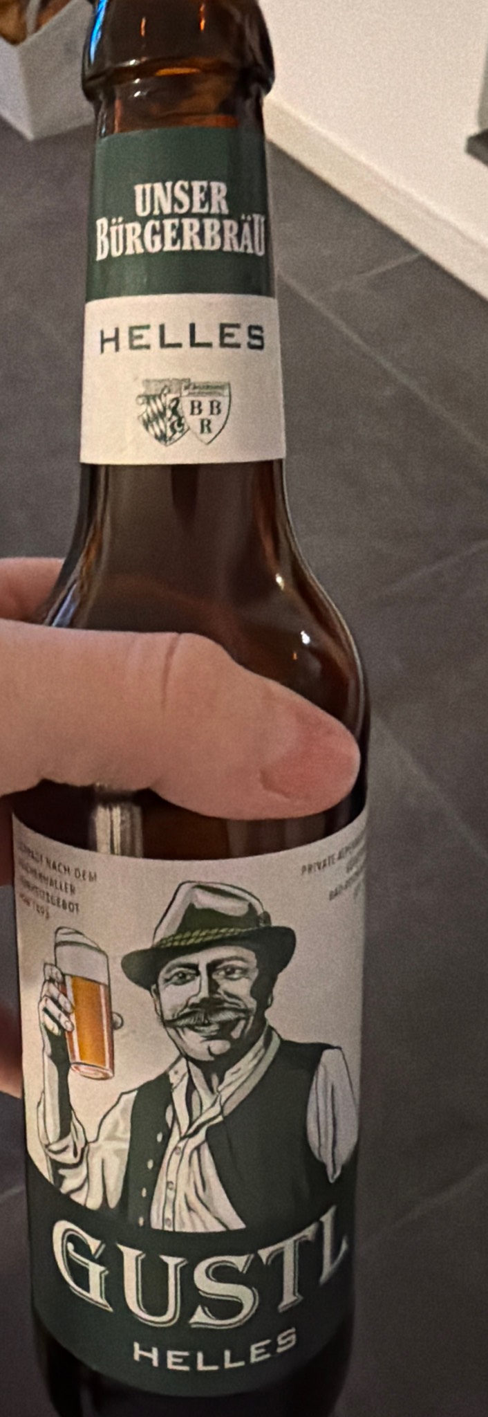 Gustl Bayrisch Hell, Bürgerbräu Bad Reichenhall