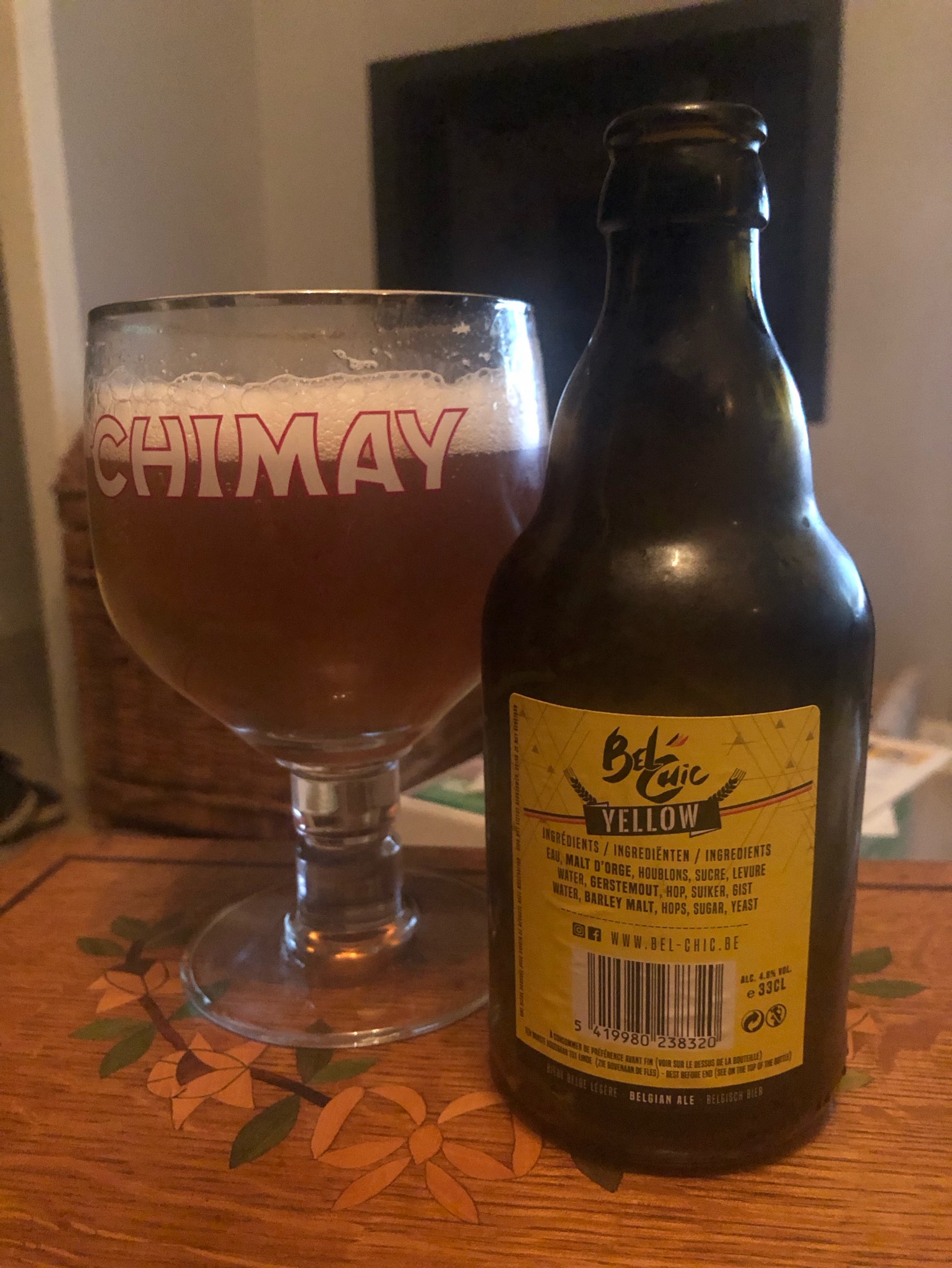 Bel'Chic Yellow, Brasserie La Binchoise