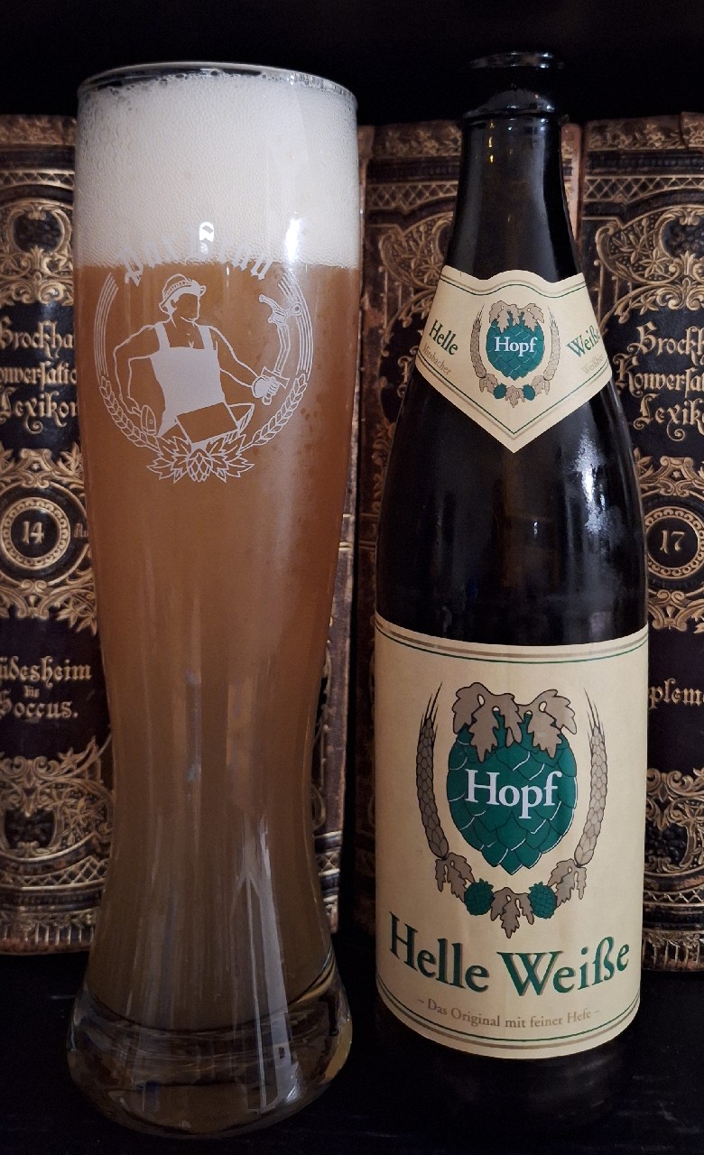 Helle Weiße, Weissbierbrauerei Hopf