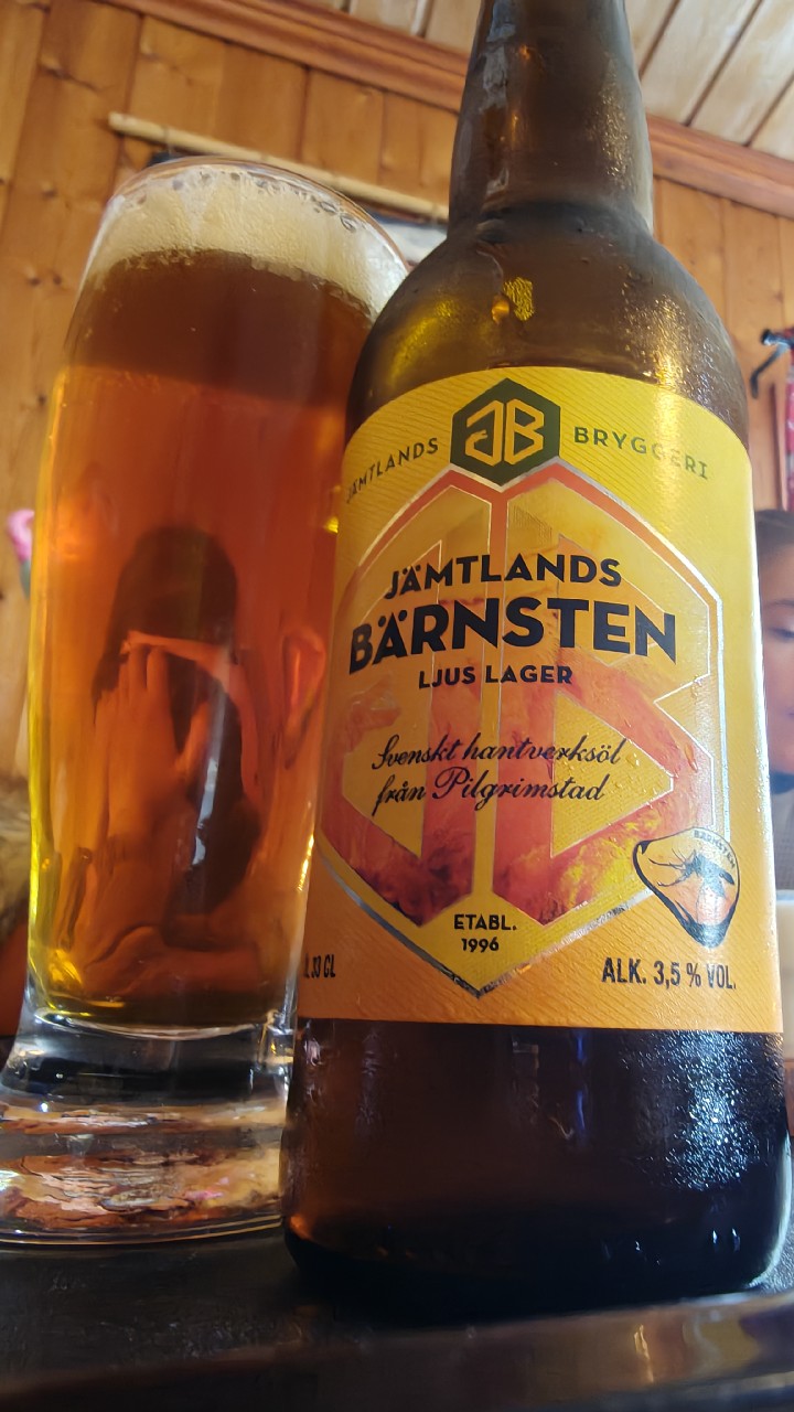 Bärnsten Ljus Lager 3.5 %, Jämtlands Bryggeri