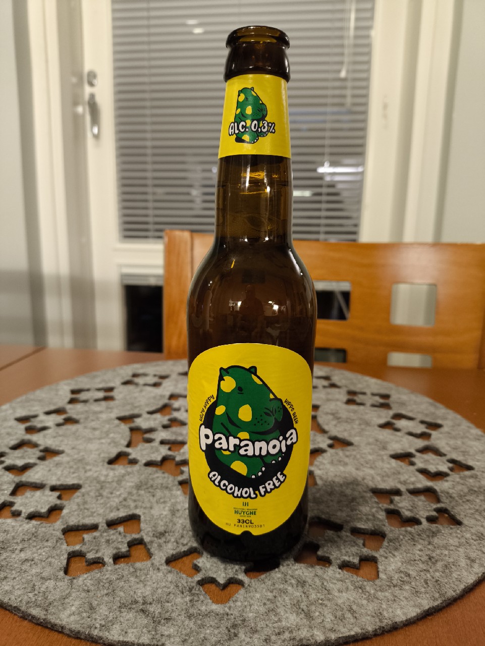 Paranoia Alcohol Free, Belgium