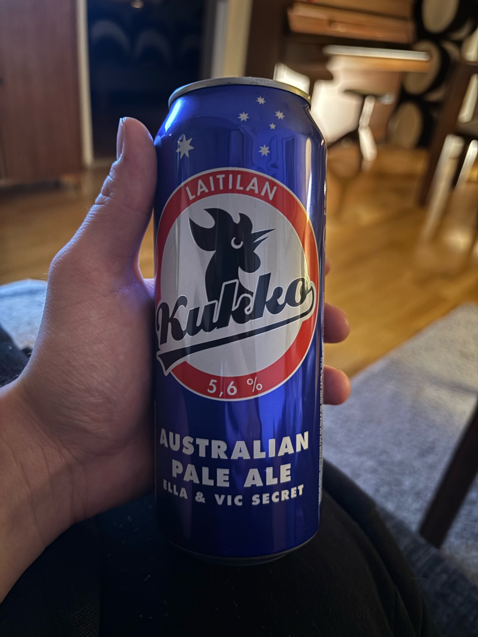 Kukko Australian Pale Ale, Laitilan Wirvoitusjuomatehdas