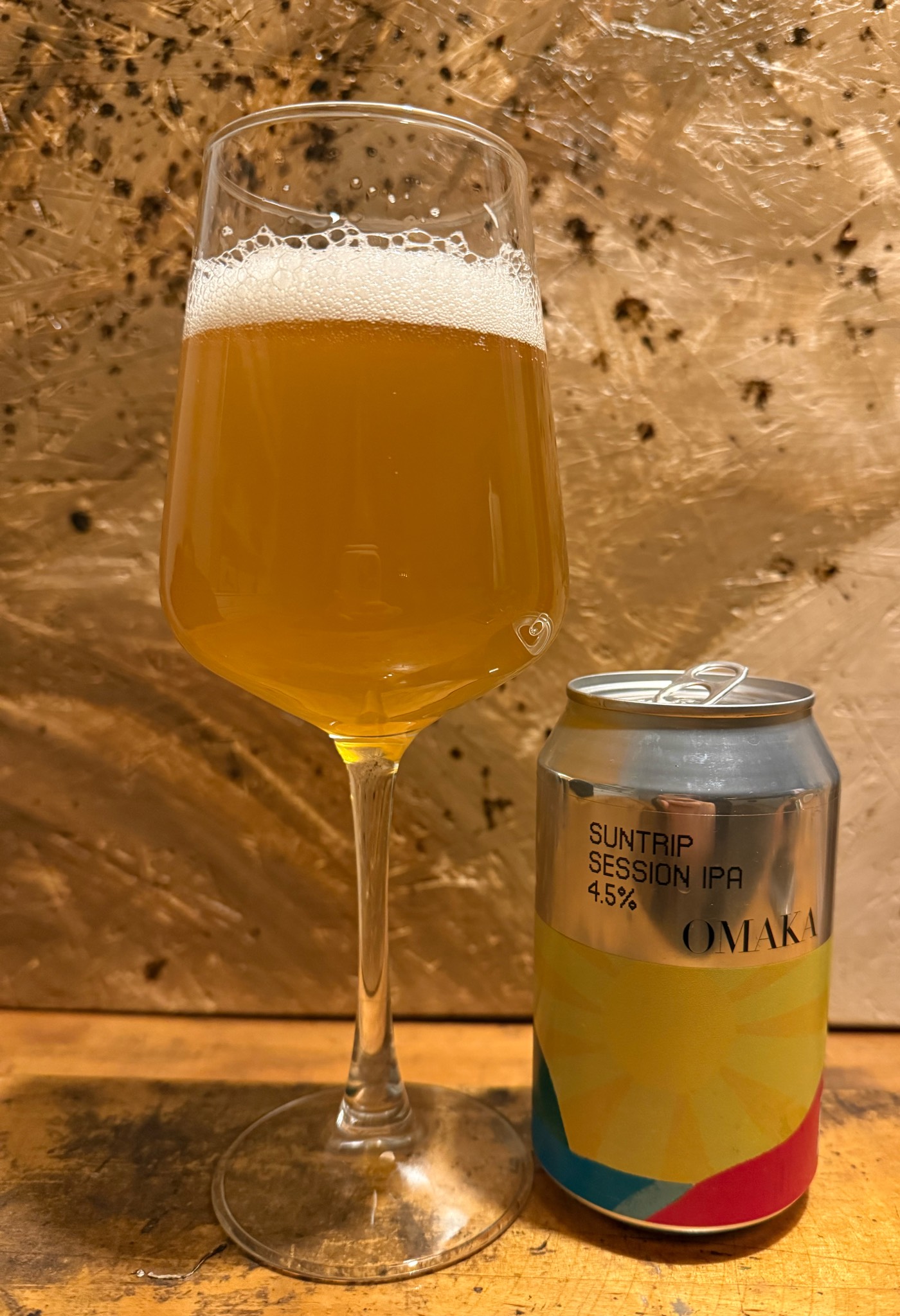 Suntrip Session IPA, Omaka