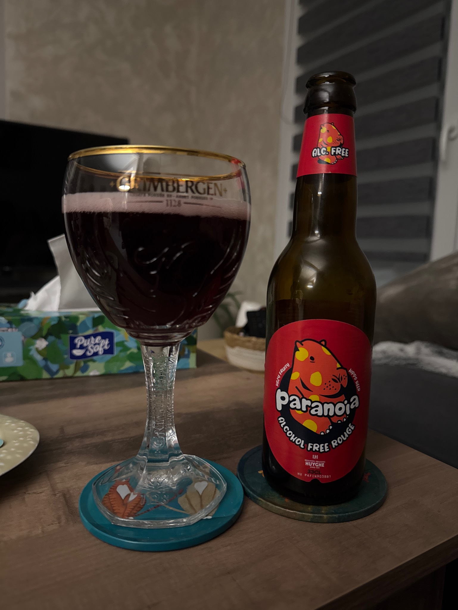 Paranoia Alcohol Free Rouge, Belgium