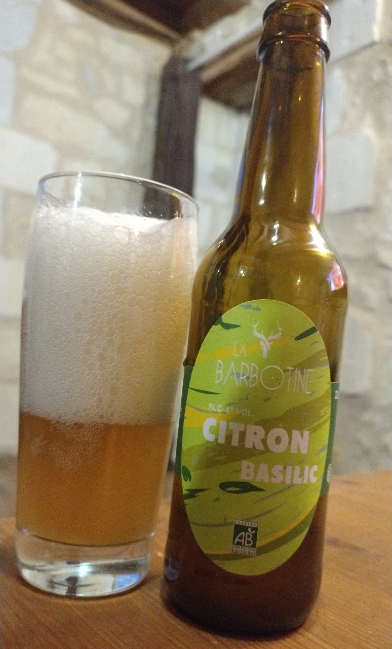 La Barbotine Citron Basilic, France