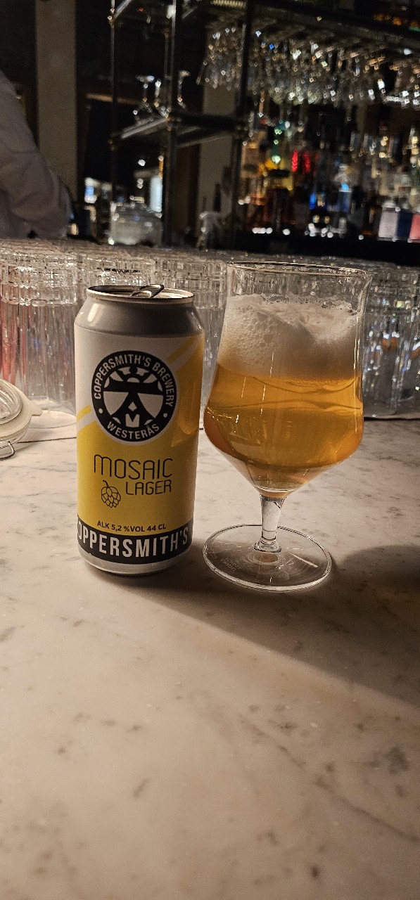 Mosaic Lager, Coppersmith's Brewery