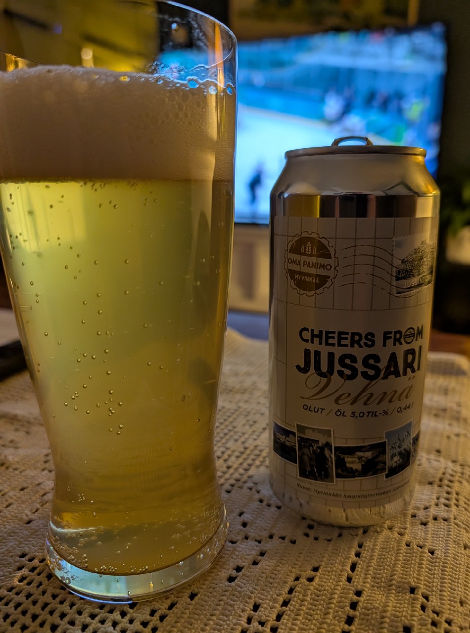 Cheers from Jussari, Hyvinkään Oma Panimo