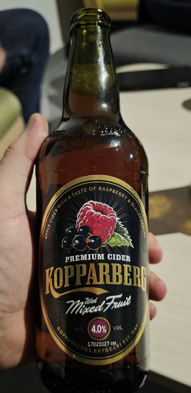Kopparberg Mixed Fruit, Sweden