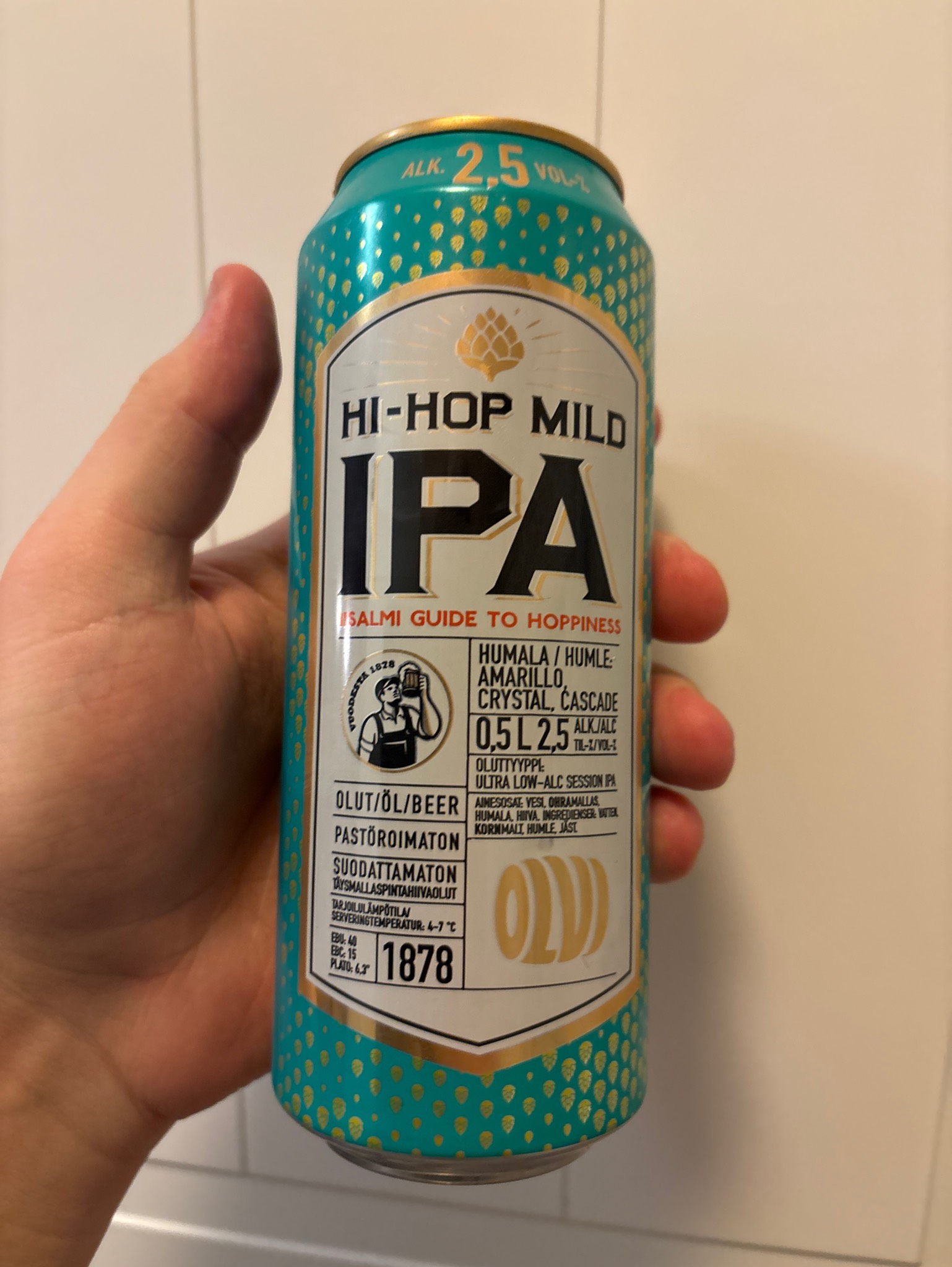 Hi-Hop Mild IPA, Finland