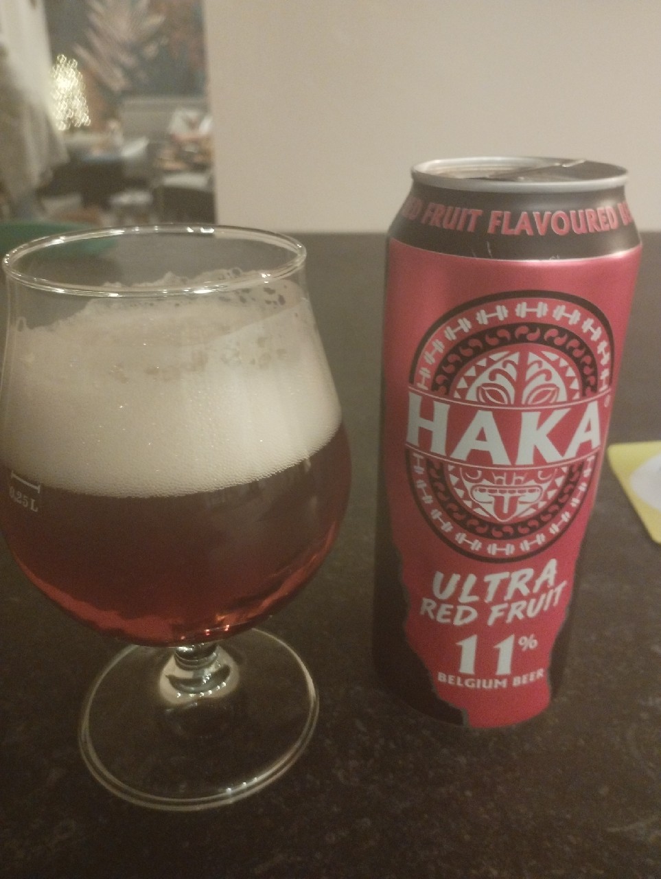 Haka Ultra Red Fruit, Belgium