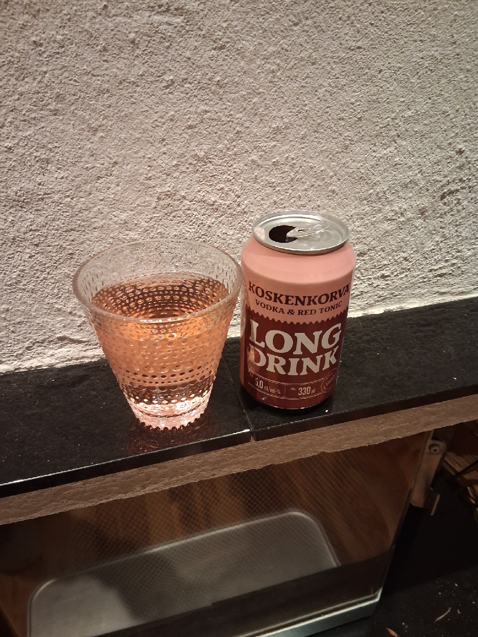 Koskenkorva Long Drink Vodka & Red Tonic, Finland