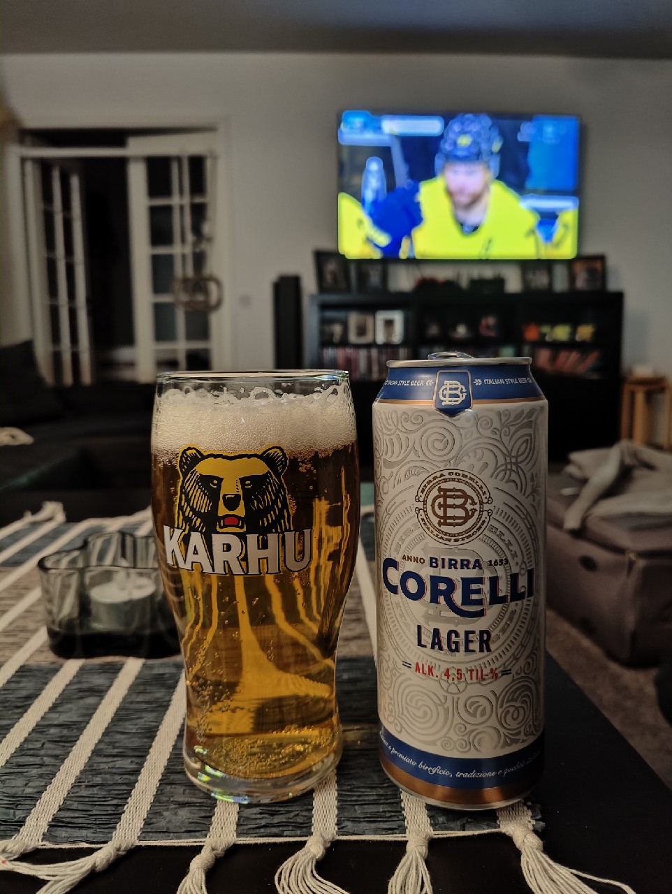 Birra Corelli Lager, Font Salem (Damm)