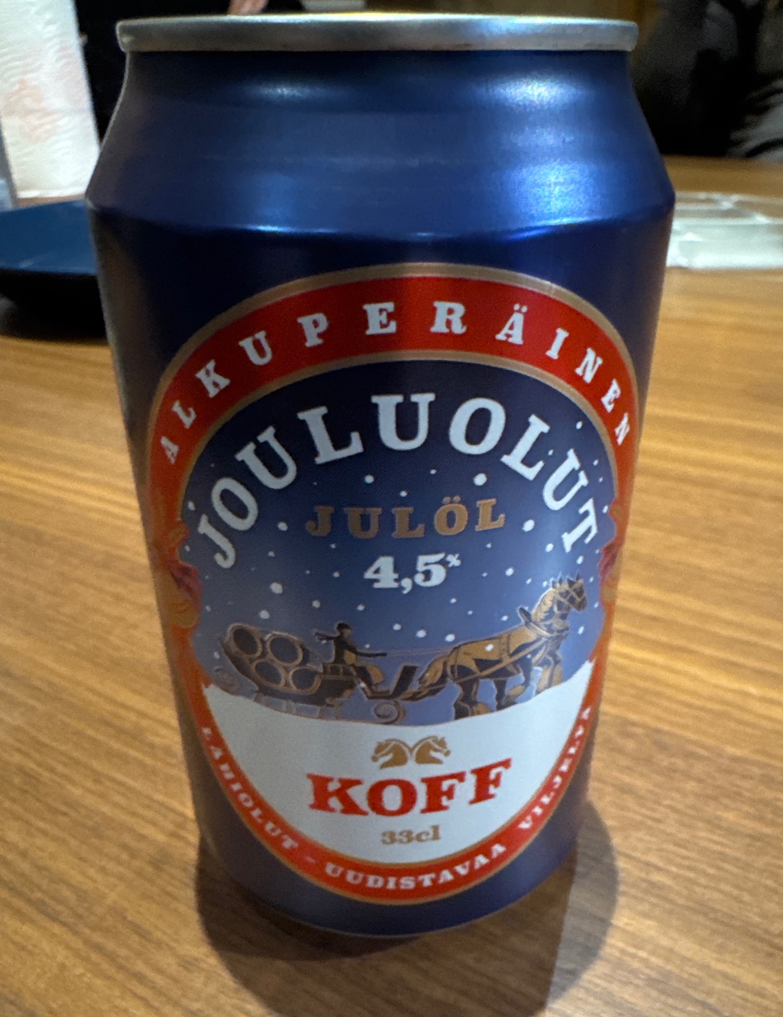 Sinebrychoff Jouluolut 4.5%, Finland