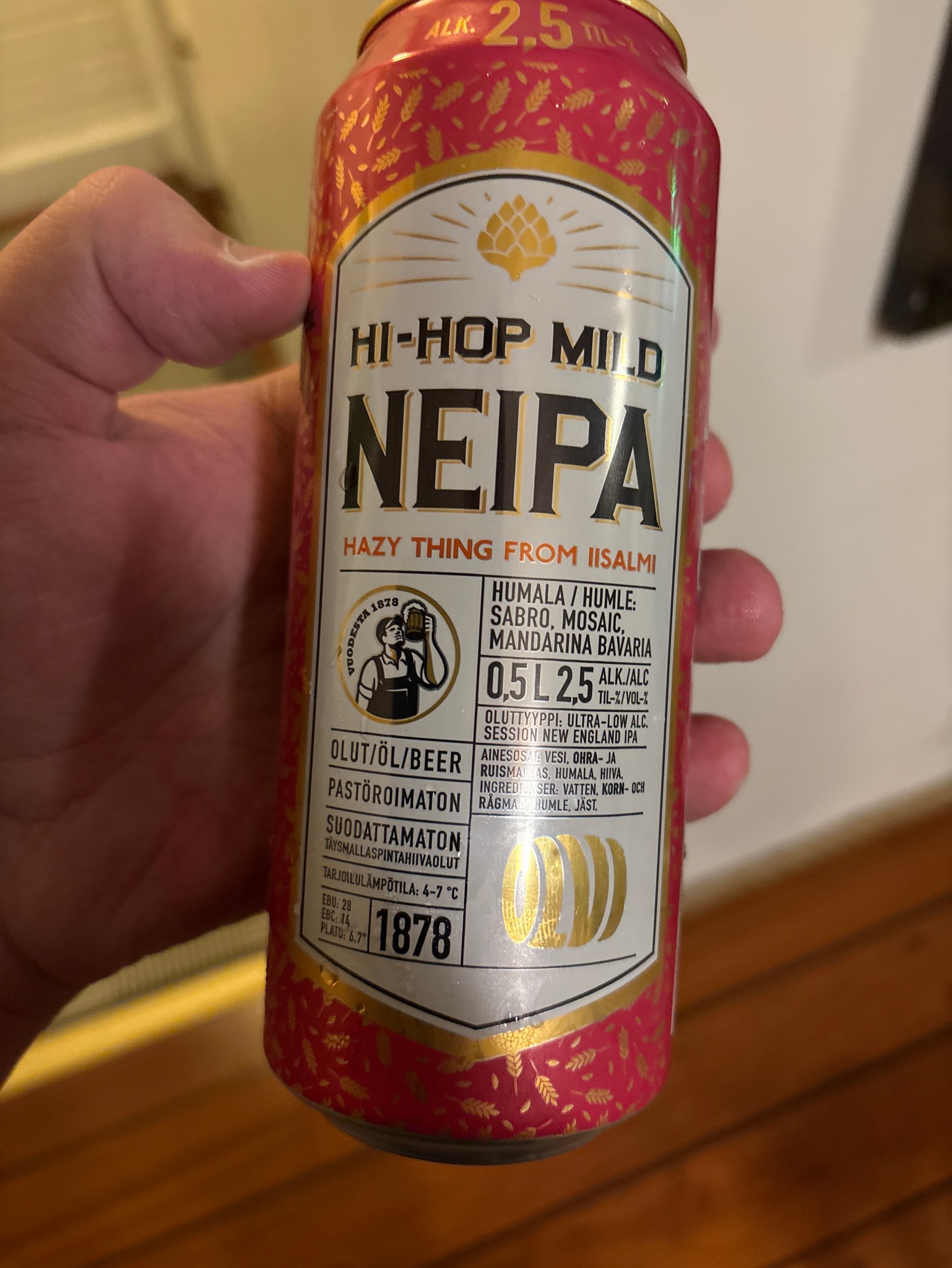 Rye Mild NEIPA, Finland