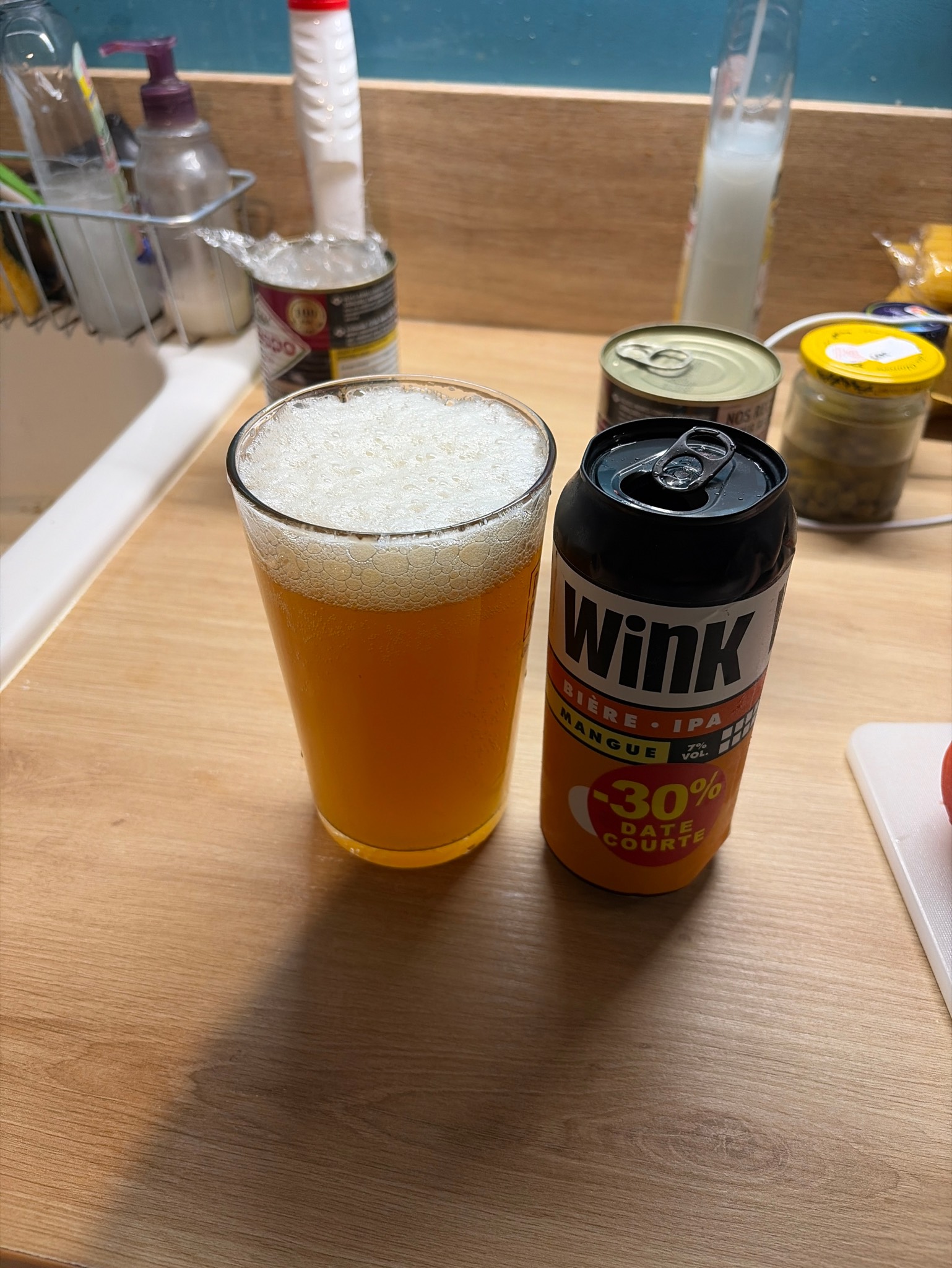 Wink IPA Mangue, La Brasserie Fondamentale (L.B.F.)