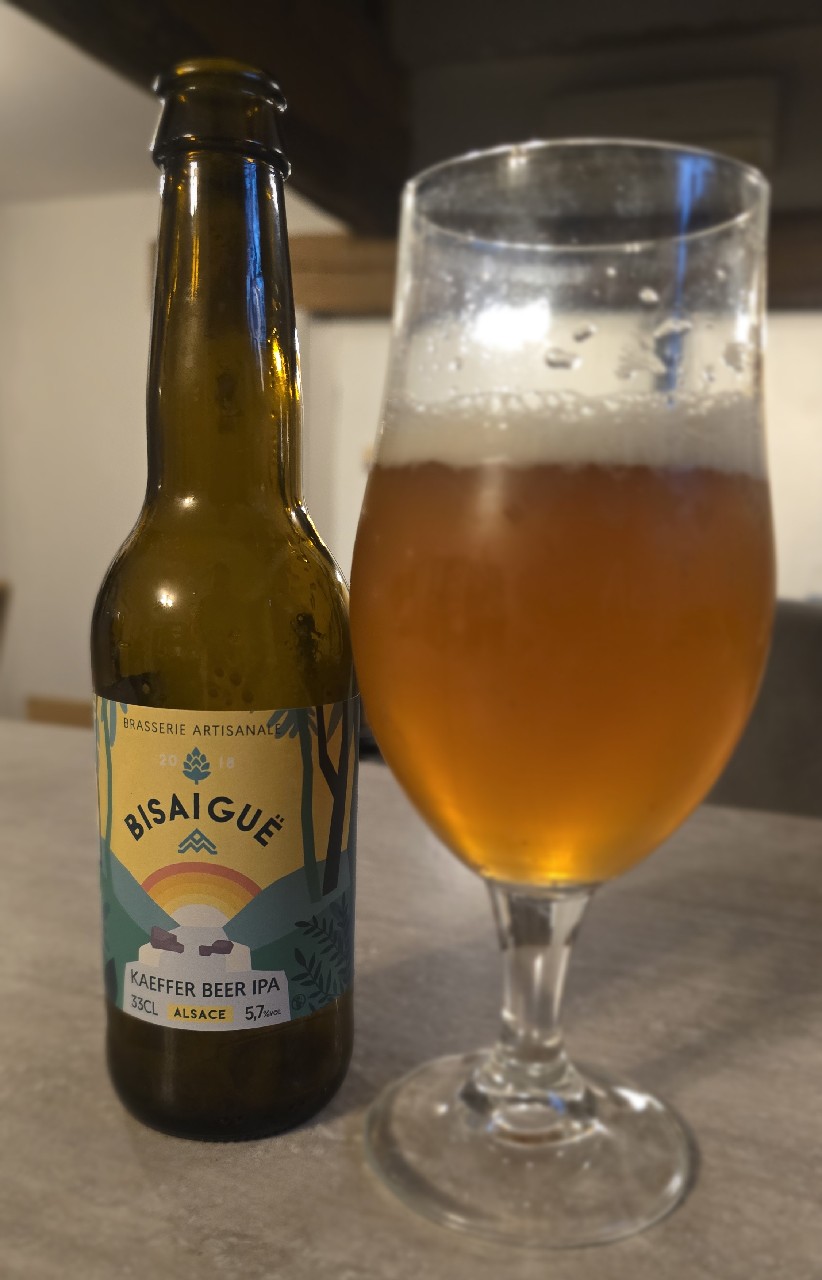 Kaeffer Beer IPA, Brasserie Bisaiguë