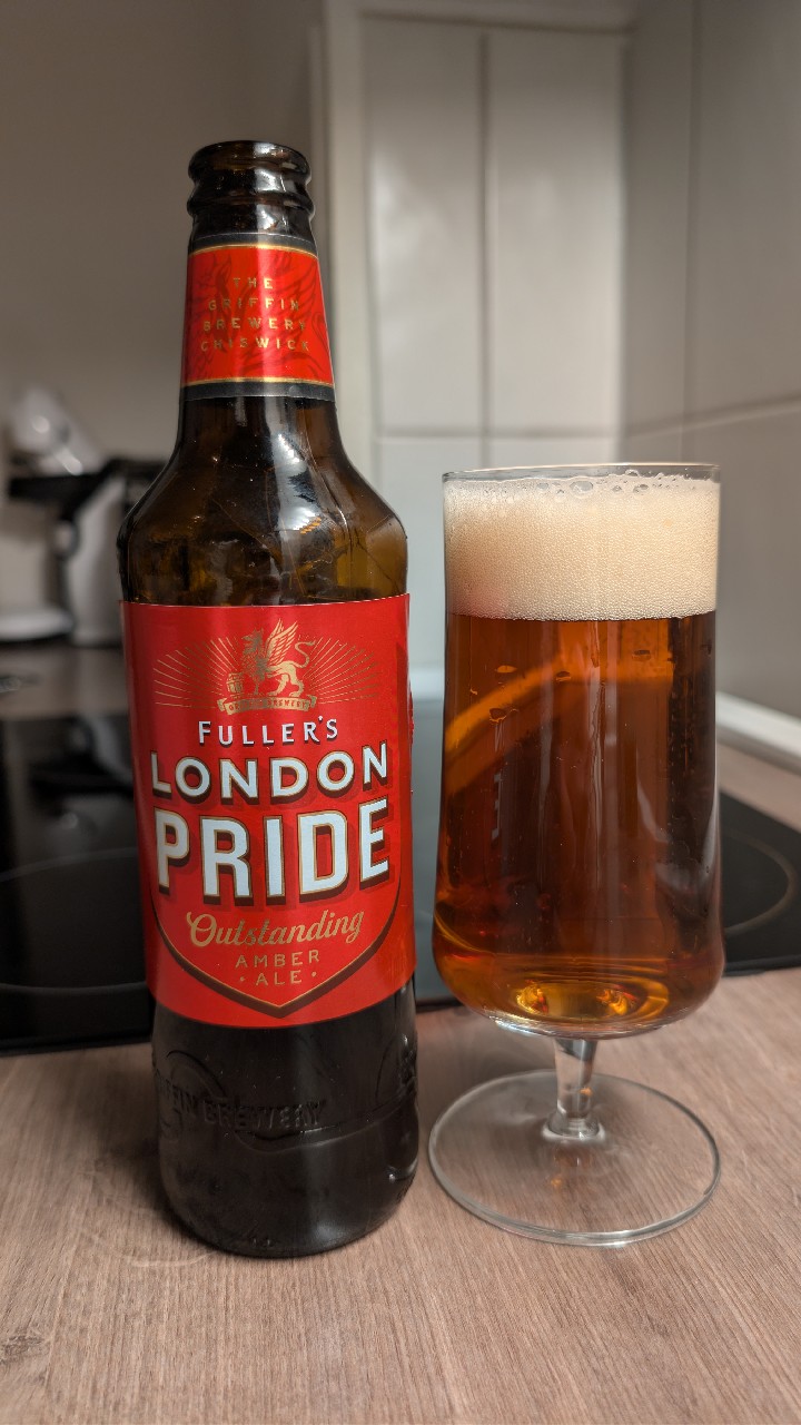 London Pride, Fuller's Griffin Brewery (Asahi Breweries)