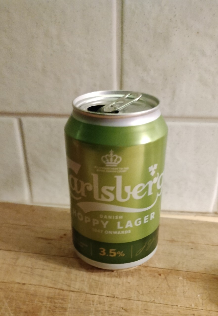 Carlsberg hoppy lager, Denmark