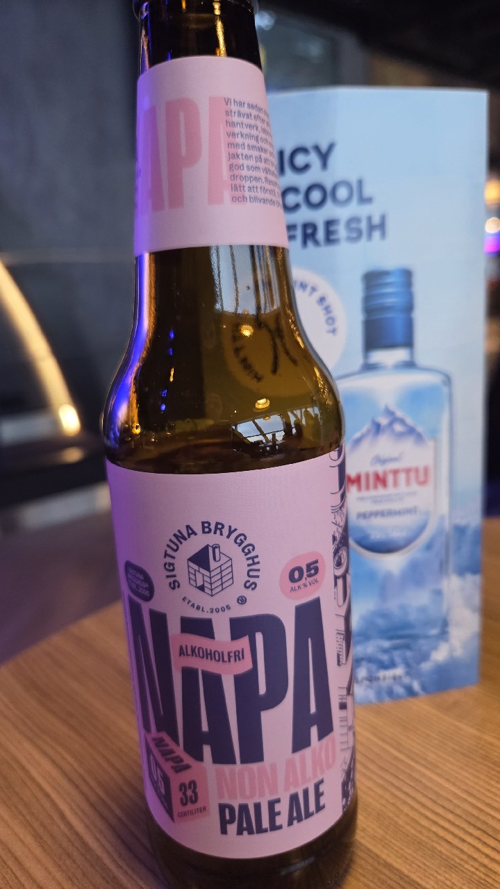 N.A.P.A Non Alko Pale Ale, Sigtuna Brygghus