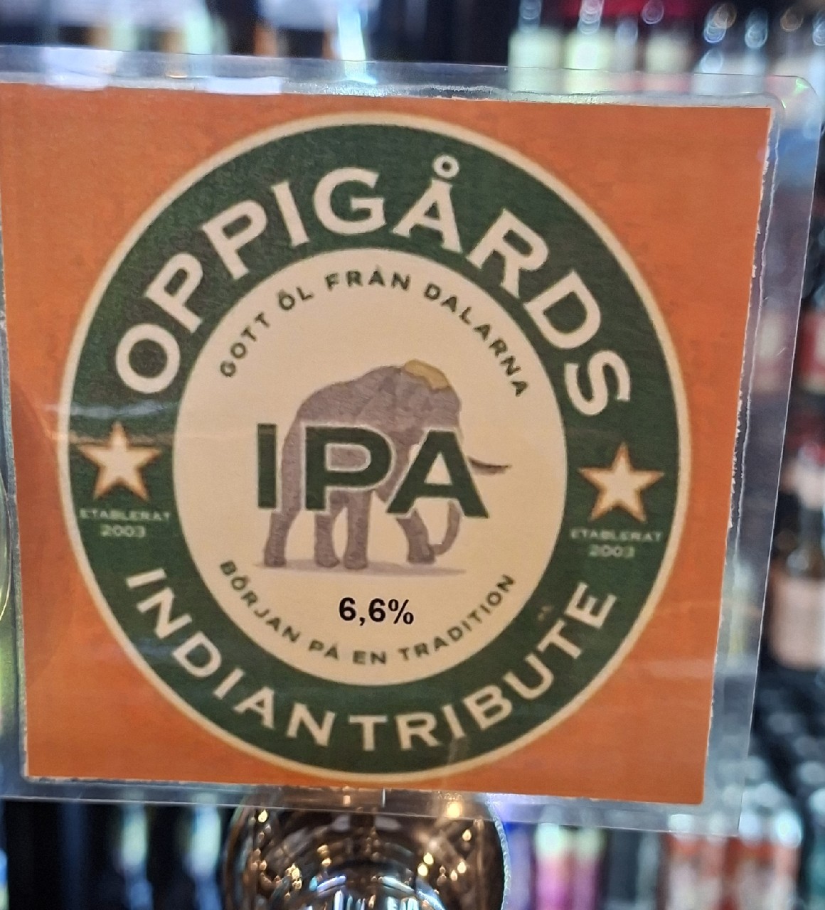 Indian Tribute, Sweden