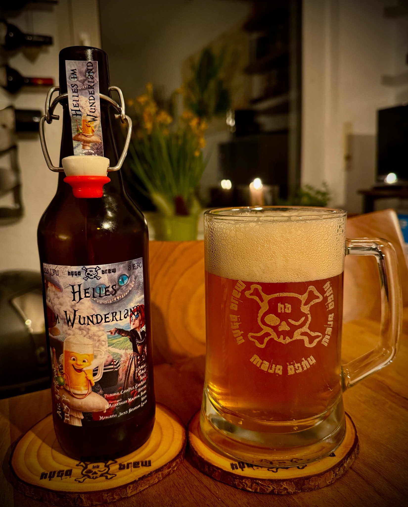 Helles im Wunderland, Hugo Brew
