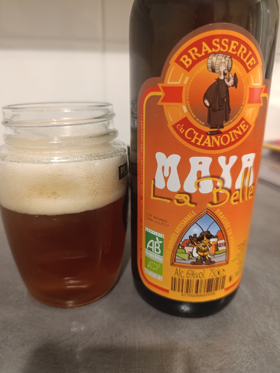 Maya La Belle, Brasserie Du Chanoine