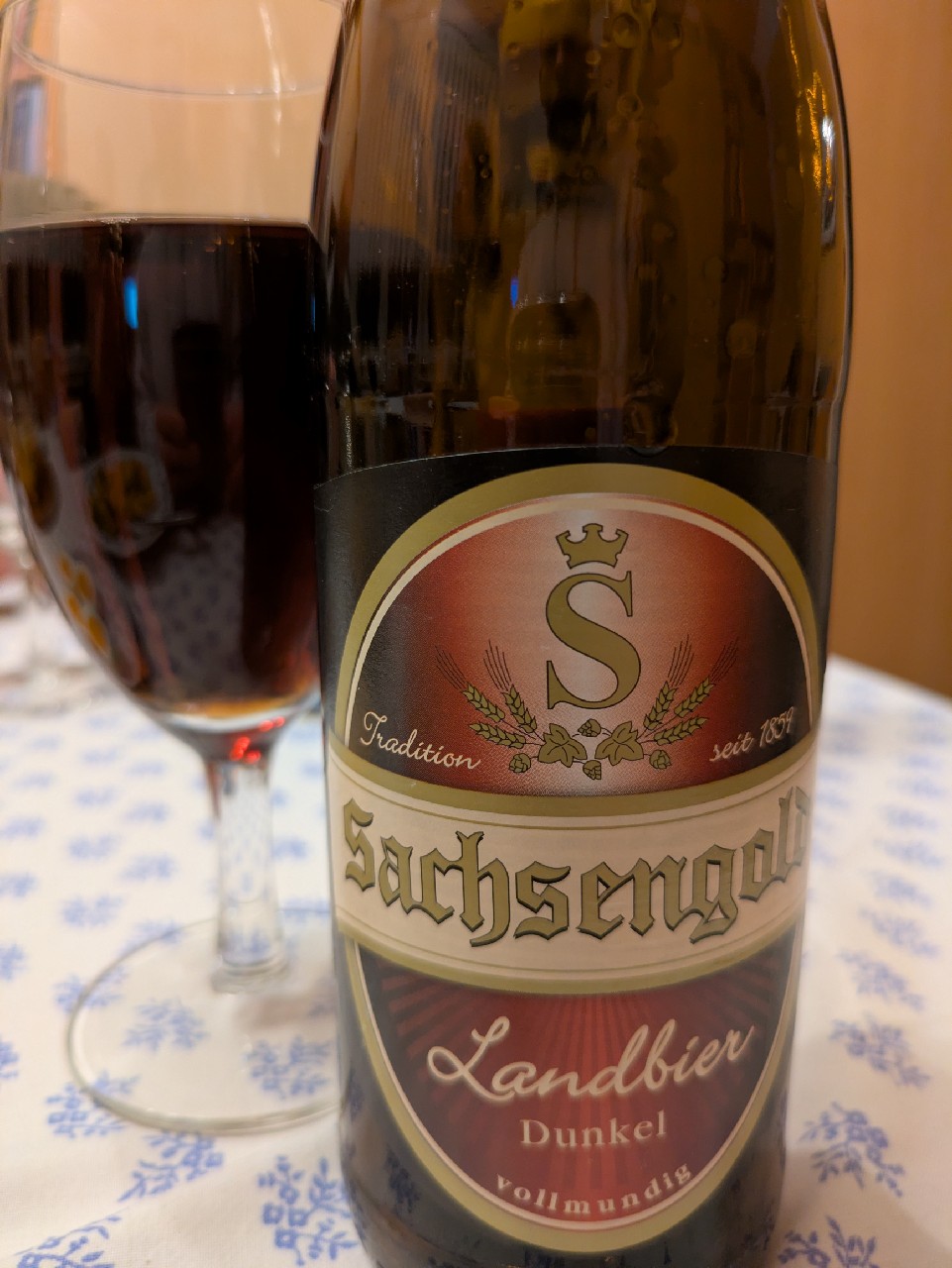 Sachsengold Landbier Dunkel, Mauritus Brauerei Zwickau