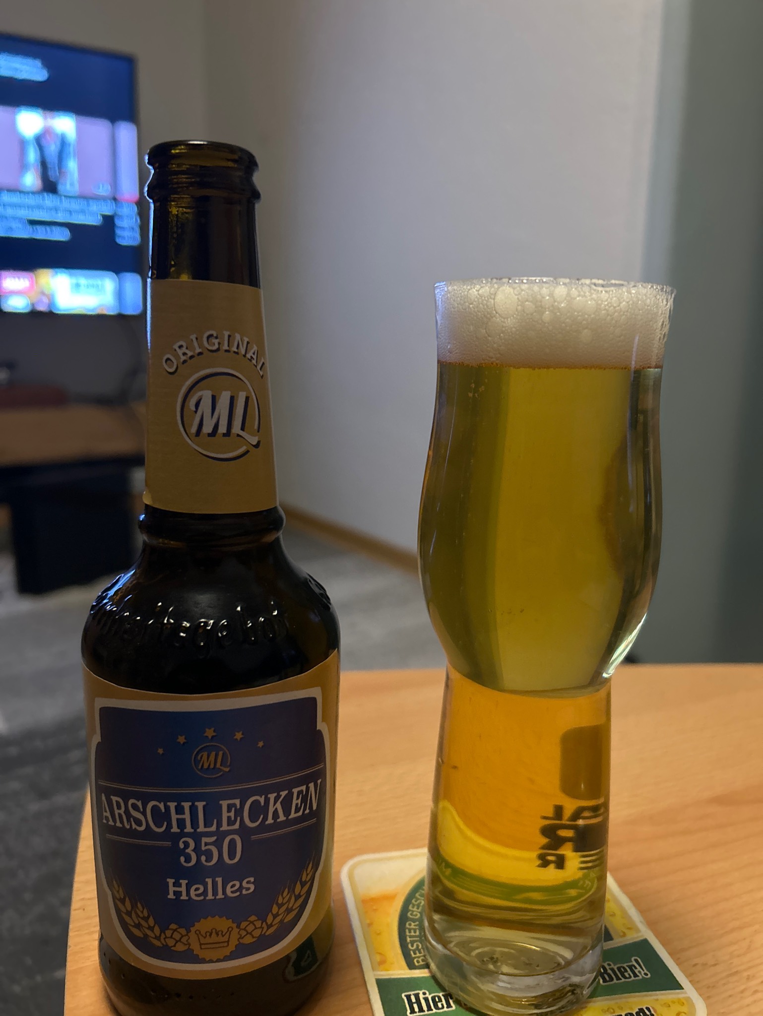 Arschlecken 350, Privatbrauerei Gut Forsting